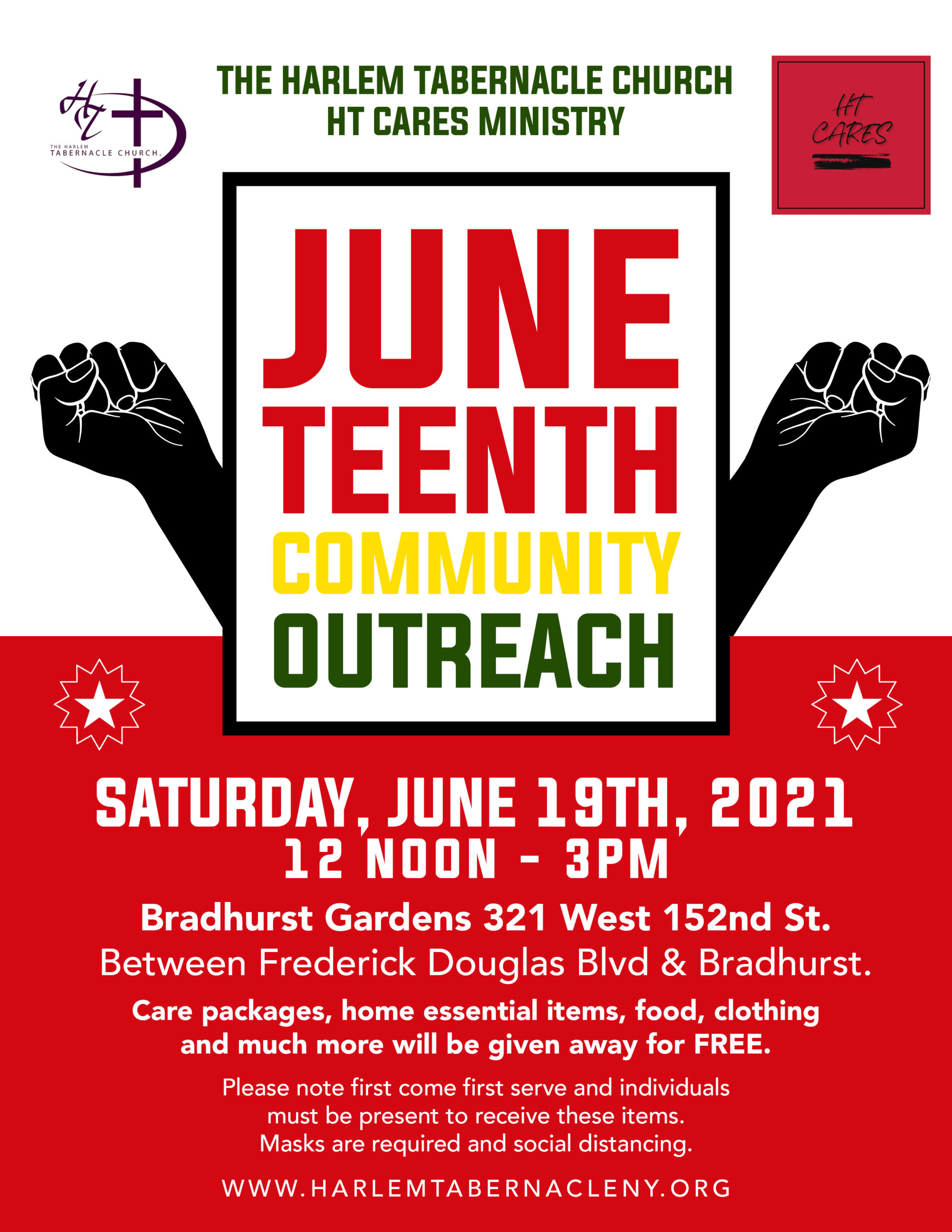 HT Cares Juneteenth Community Outreach